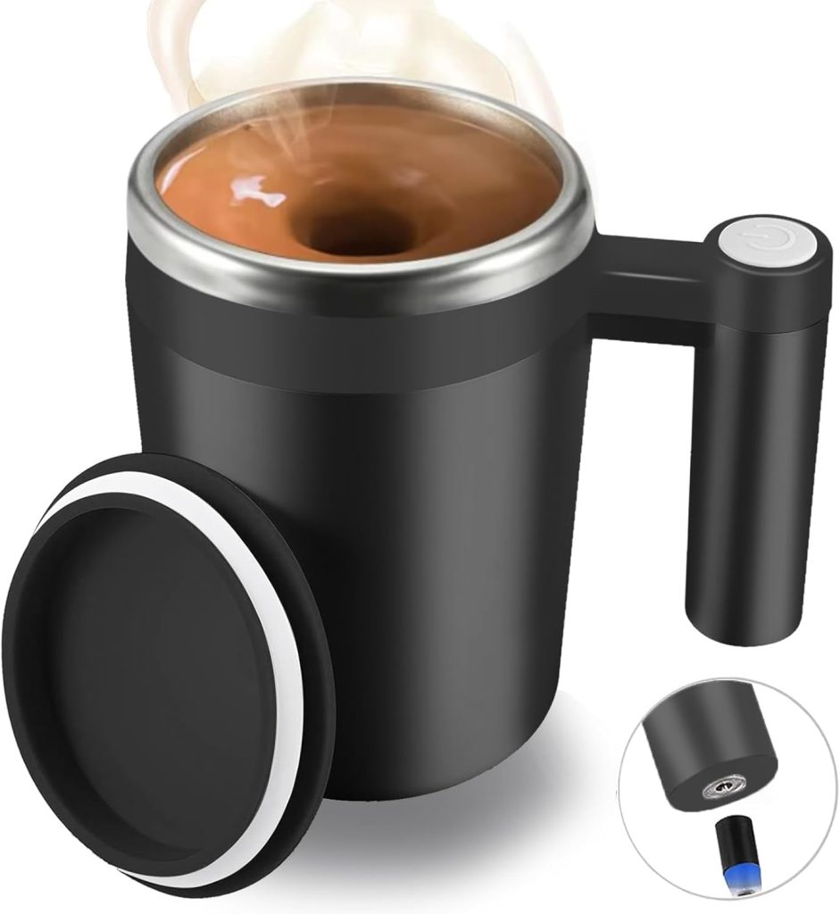 self-stirring mug