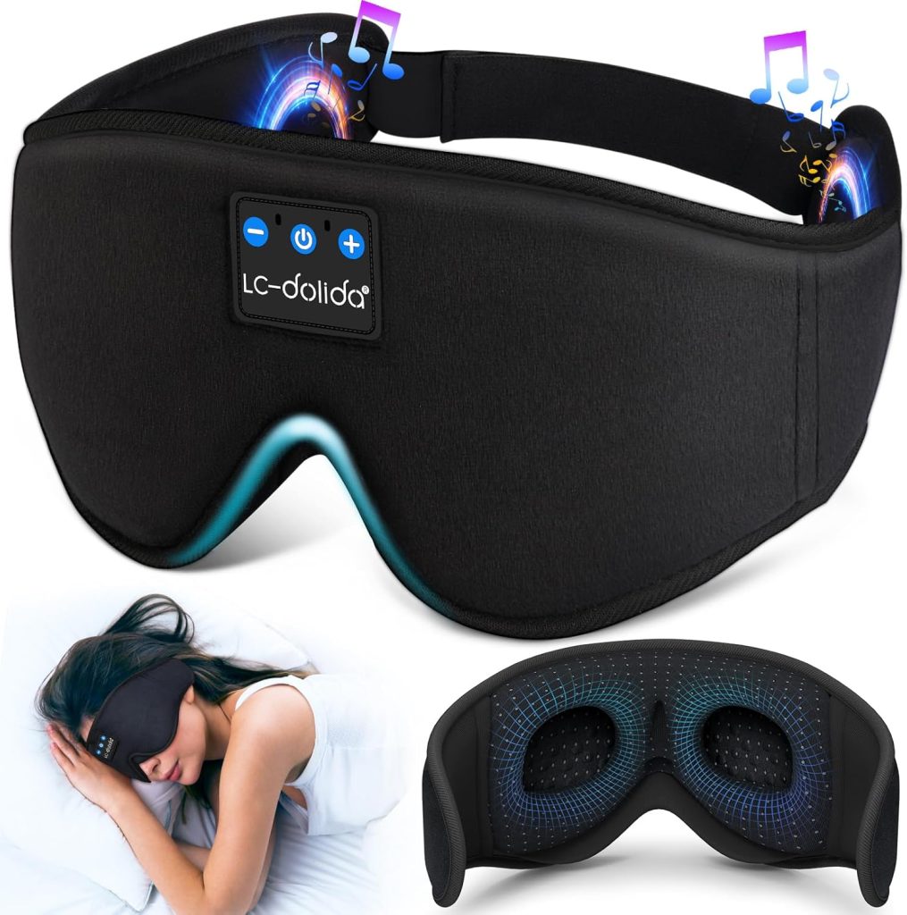 Sleep Headphones Bluetooth Eye Mask - Not So Essential